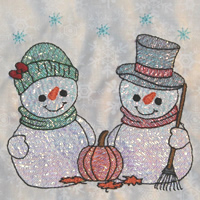 Free Mylar Snowman #49