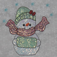 Free Mylar Snowman #66